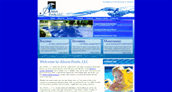 Desktop Screenshot of alisonpoolsinc.com